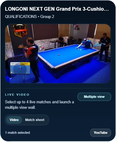 Live video card example